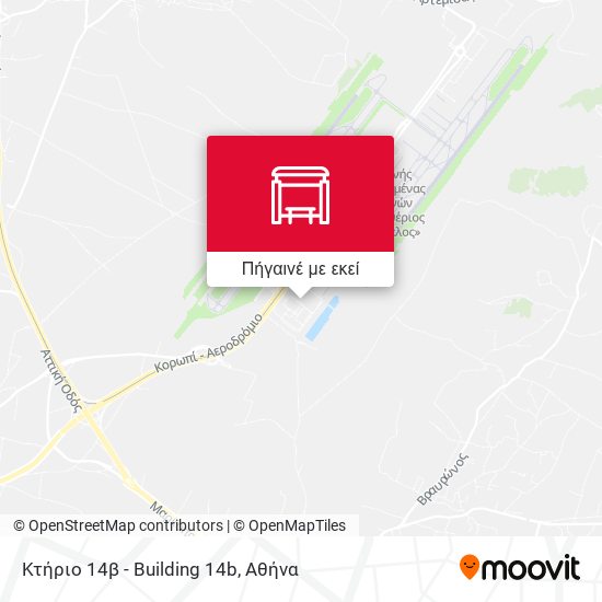 Κτήριο 14β - Building 14b χάρτης