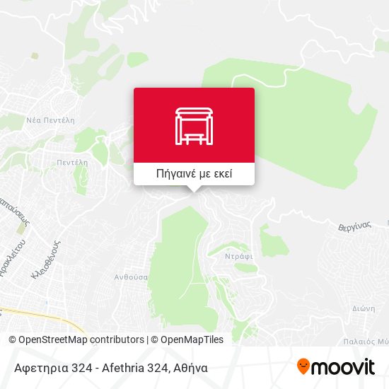 Αφετηρια 324 - Afethria 324 χάρτης