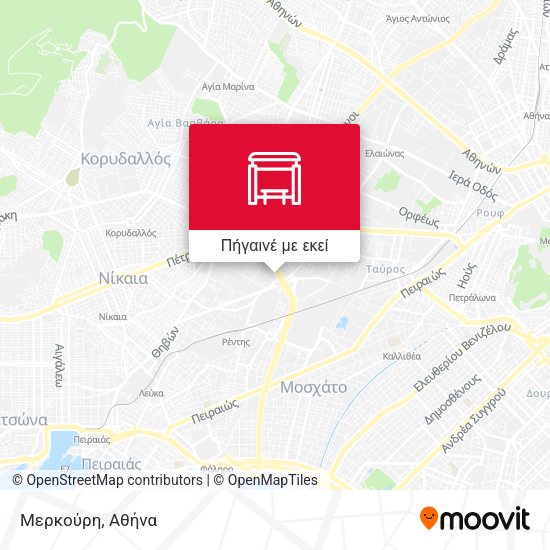 Μερκούρη χάρτης