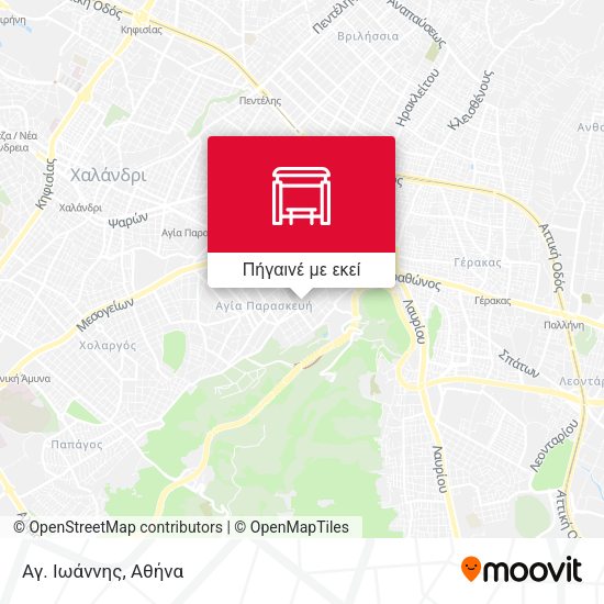 Αγ. Ιωάννης χάρτης