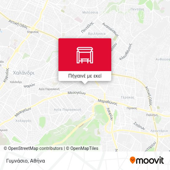 Γυμνάσιο χάρτης