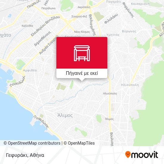 Γεφυράκι χάρτης