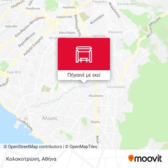Κολοκοτρώνη χάρτης