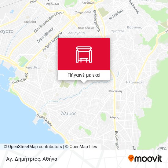 Αγ. Δημήτριος χάρτης