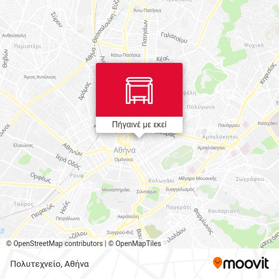 Πολυτεχνείο χάρτης