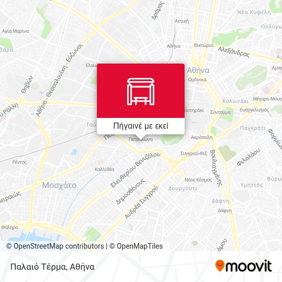 Παλαιό Τέρμα χάρτης