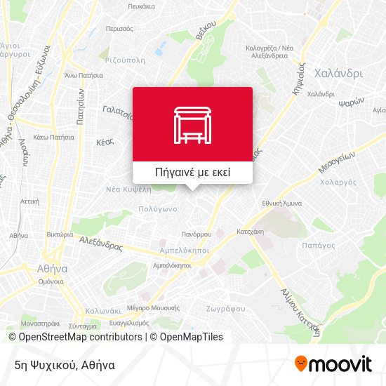 5η Ψυχικού χάρτης