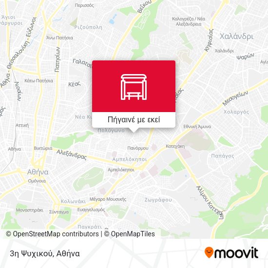 3η Ψυχικού χάρτης