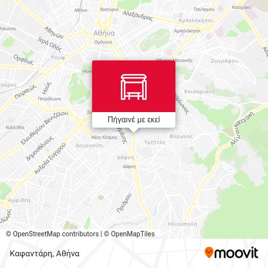 Καφαντάρη χάρτης