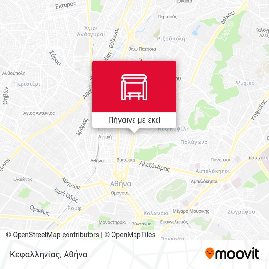 Κεφαλληνίας χάρτης