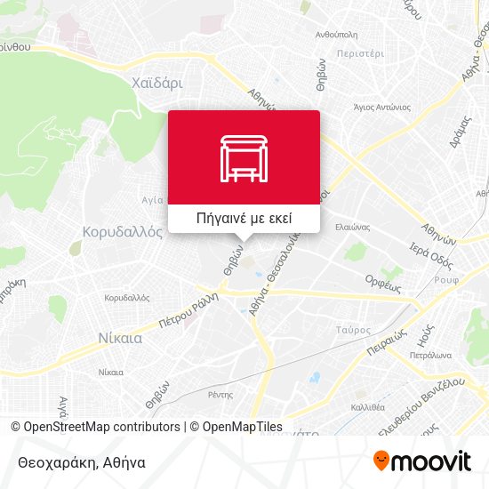 Θεοχαράκη χάρτης