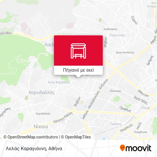 Λελάς Καραγιάννη χάρτης