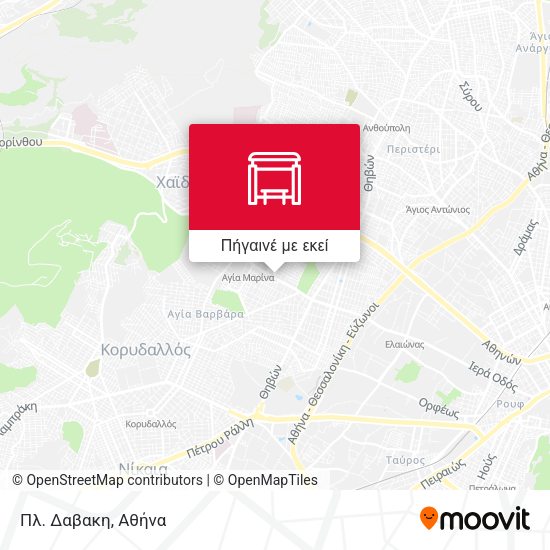 Πλ. Δαβακη χάρτης