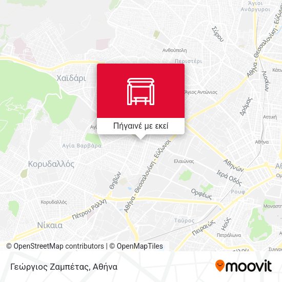 Γεώργιος Ζαμπέτας χάρτης