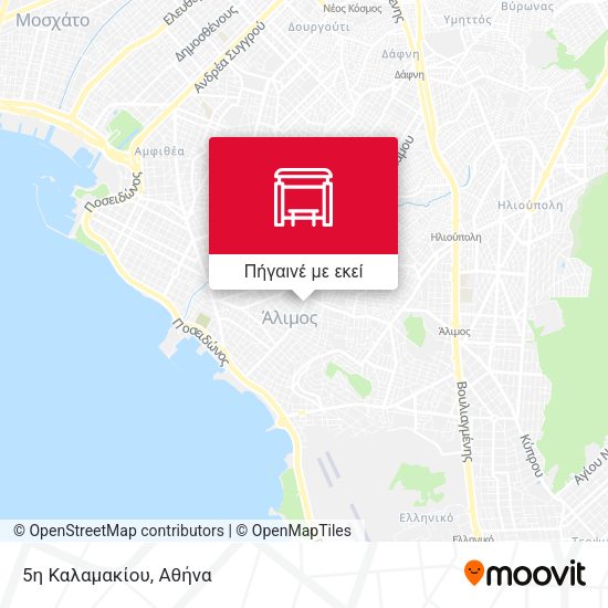 5η Καλαμακίου χάρτης