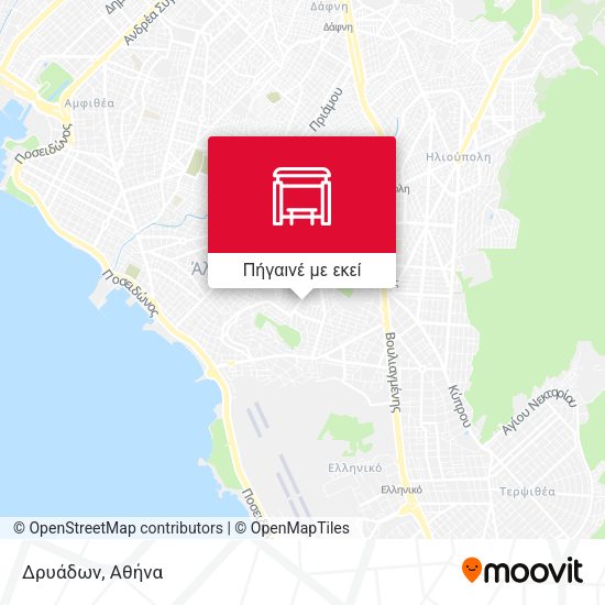 Δρυάδων χάρτης