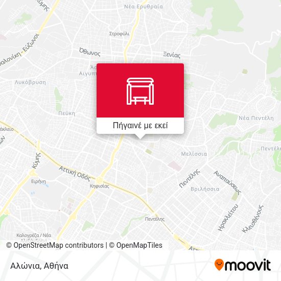 Αλώνια χάρτης