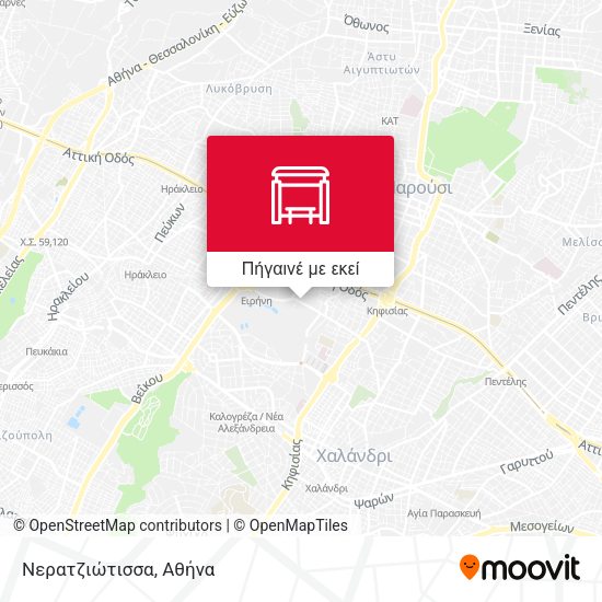 Νερατζιώτισσα χάρτης