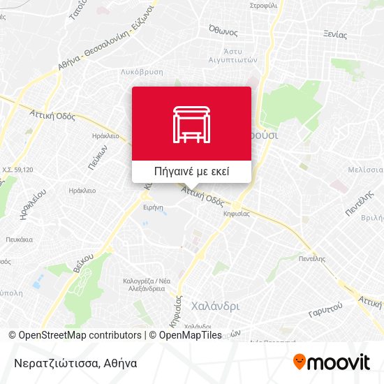Νερατζιώτισσα χάρτης
