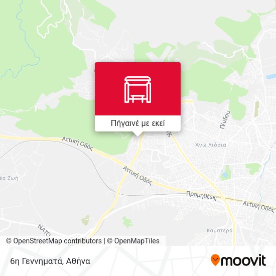 6η Γεννηματά χάρτης