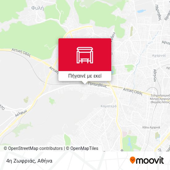 4η Ζωφριάς χάρτης
