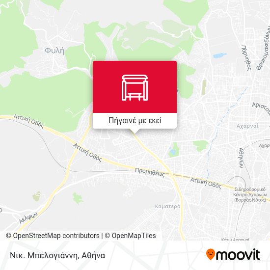 Νικ. Μπελογιάννη χάρτης