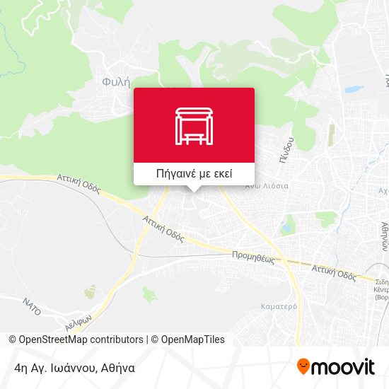 4η Αγ. Ιωάννου χάρτης