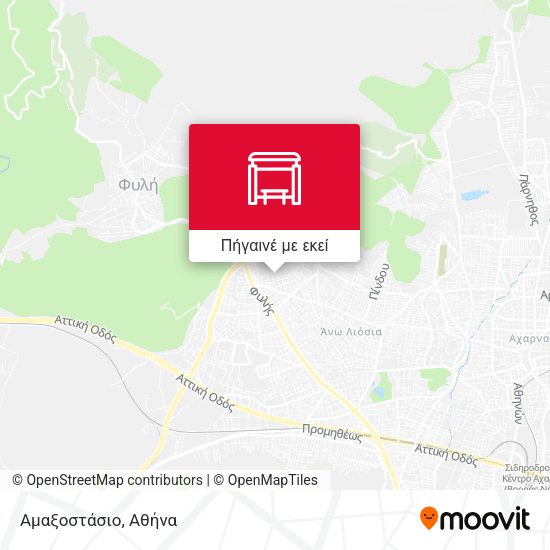 Αμαξοστάσιο χάρτης