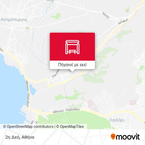 2η Δεή χάρτης
