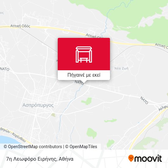 7η Λεωφόρο Ειρήνης χάρτης