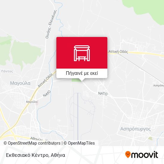 Εκθεσιακό Κέντρο χάρτης