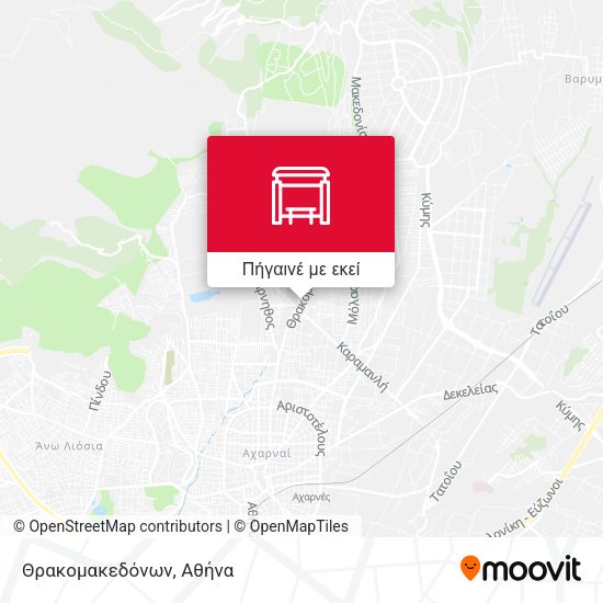 Θρακομακεδόνων χάρτης