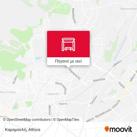Καραμανλή χάρτης