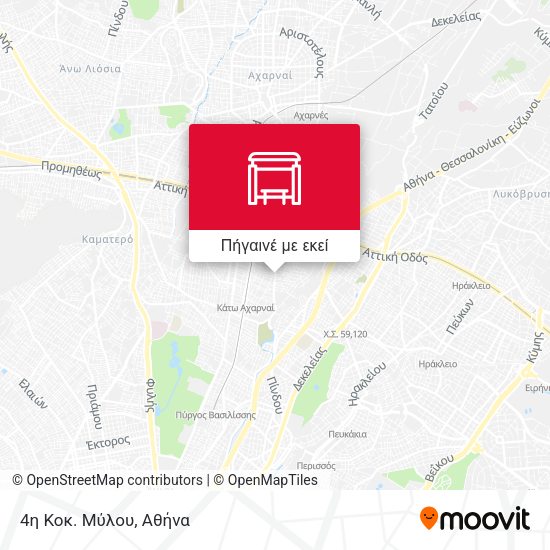 4η Κοκ. Μύλου χάρτης