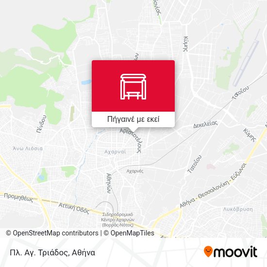 Πλ. Αγ. Τριάδος χάρτης