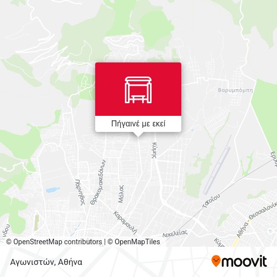 Αγωνιστών χάρτης