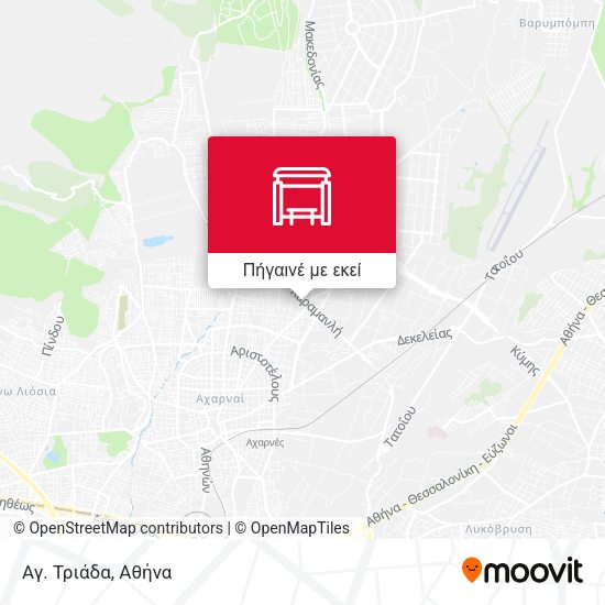 Αγ. Τριάδα χάρτης