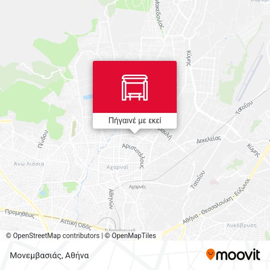 Μονεμβασιάς χάρτης