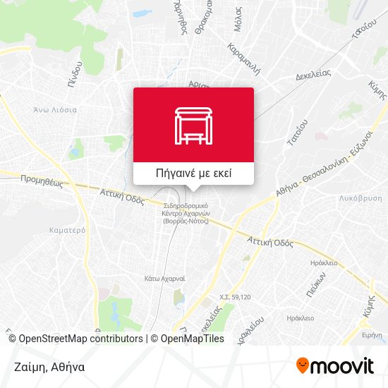 Ζαίμη χάρτης