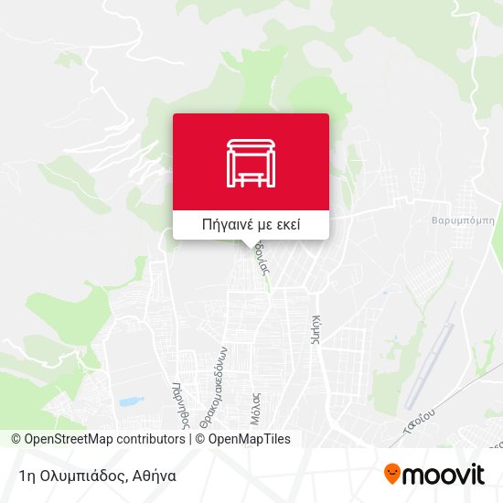 1η Ολυμπιάδος χάρτης