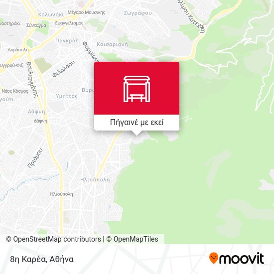 8η Καρέα χάρτης