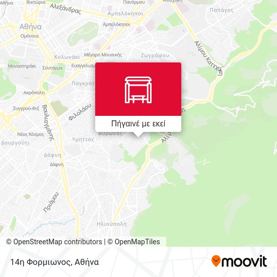 14η Φορμιωνος χάρτης