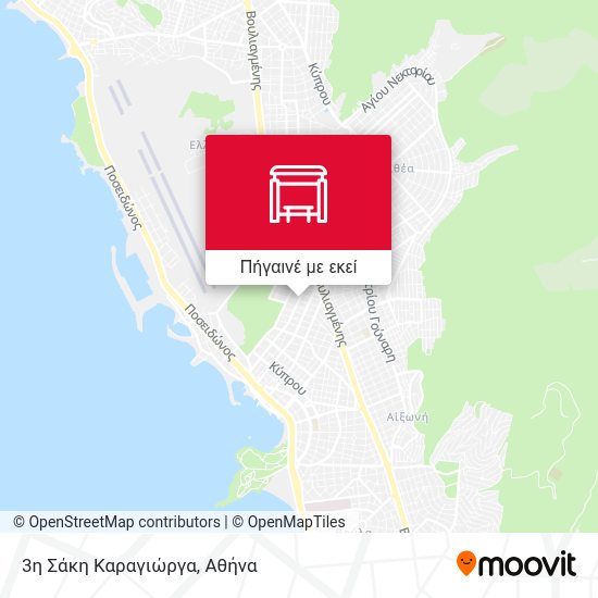 3η Σάκη Καραγιώργα χάρτης