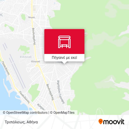 Τριπόλεως χάρτης