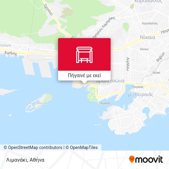 Λιμανάκι χάρτης