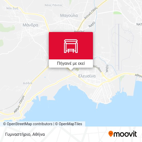 Γυμναστήριο χάρτης