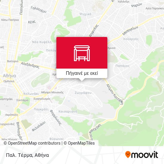 Παλ. Τέρμα χάρτης