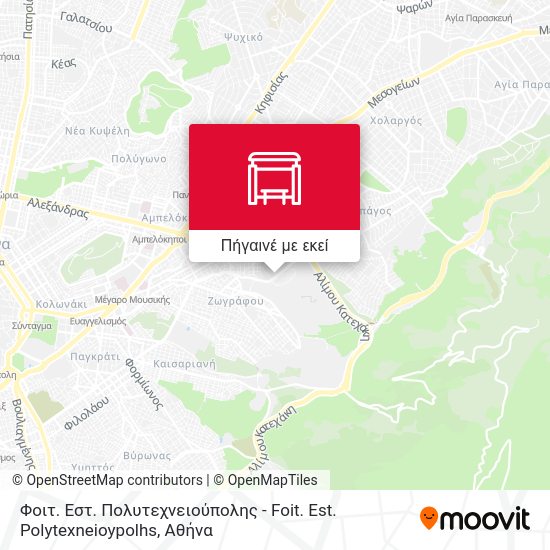 Φοιτ. Εστ. Πολυτεχνειούπολης - Foit. Est. Polytexneioypolhs χάρτης