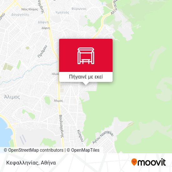 Κεφαλληνίας χάρτης