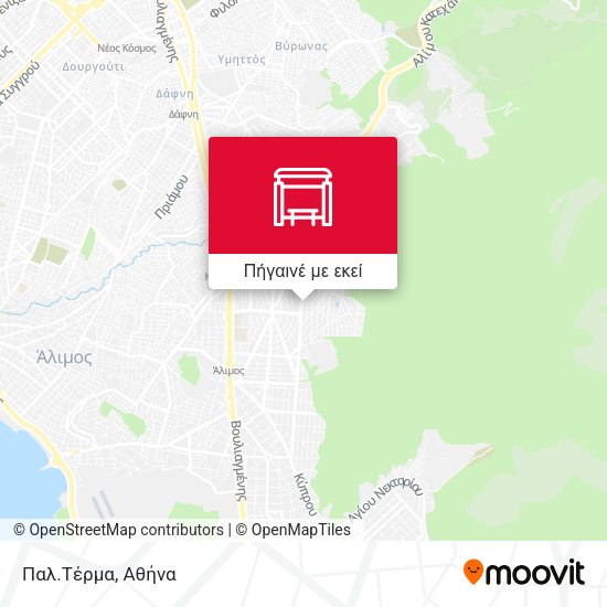 Παλ.Τέρμα χάρτης